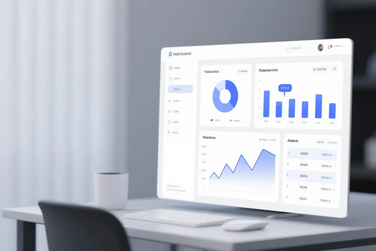 历史数据仪表板示意