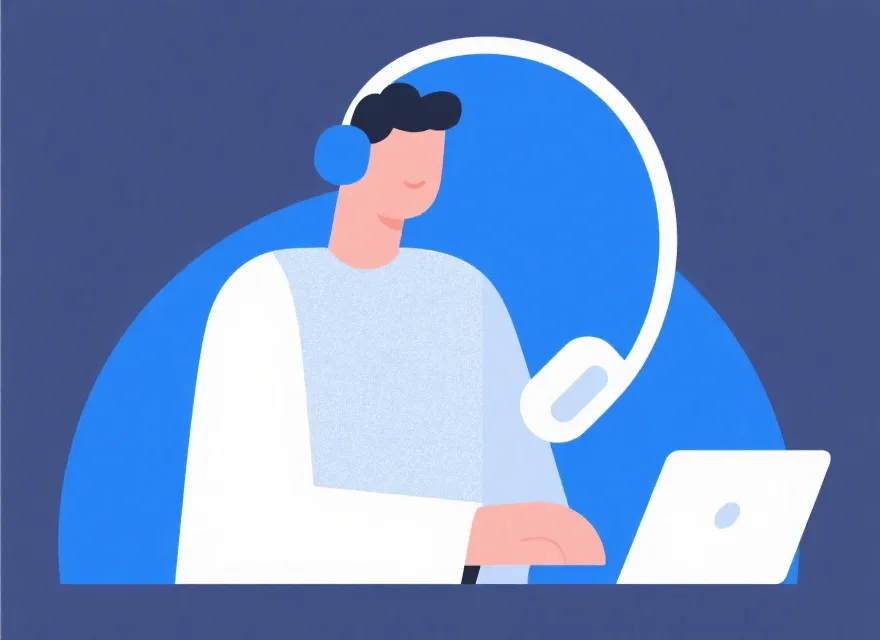 客服与支持示意图